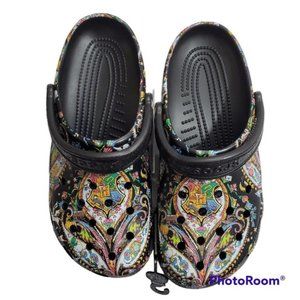 Crocs x Harry Potter x Vera Bradley Friends At Hogwarts Clog NWT Women's Size 10